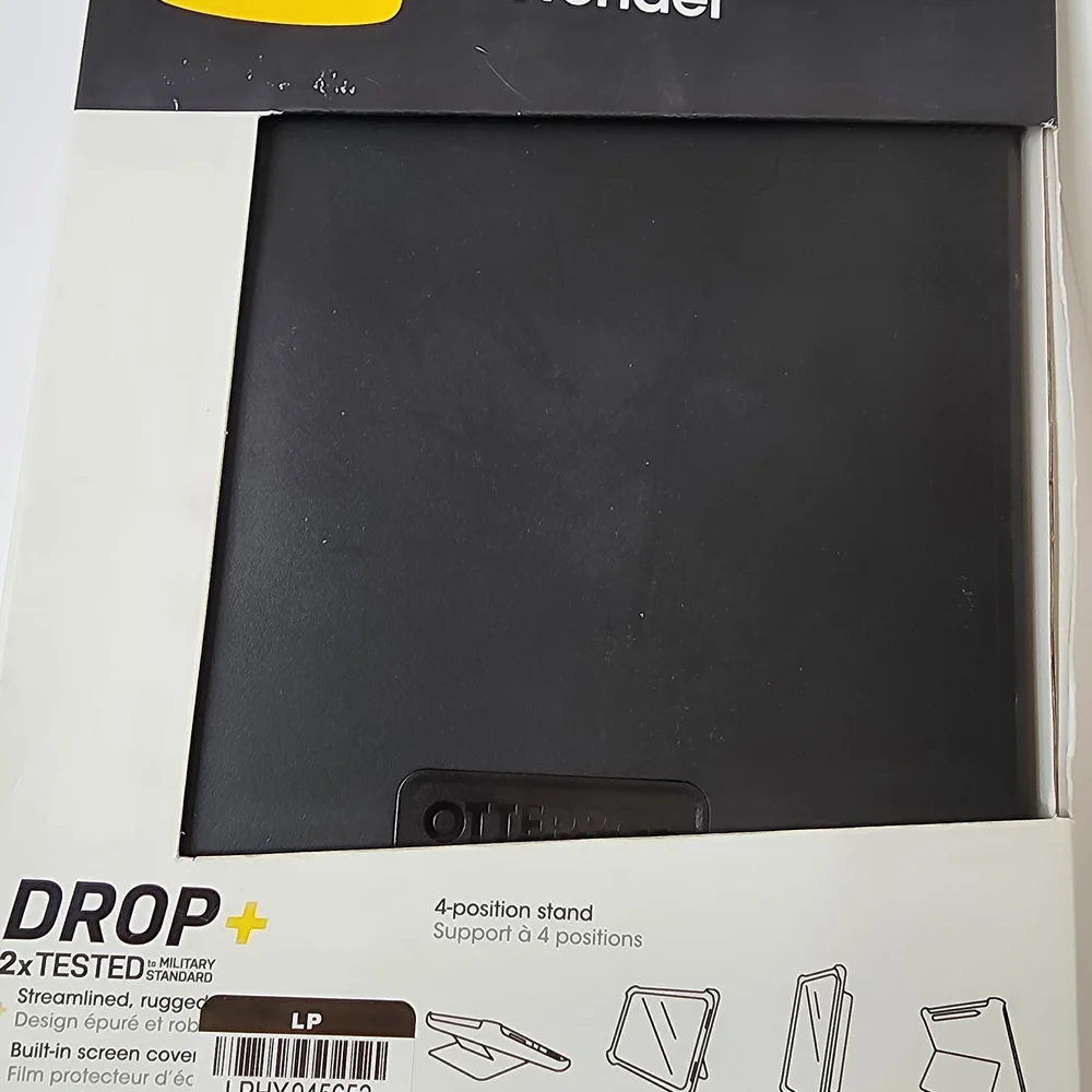 OtterBox Black Tablet Case with Stand